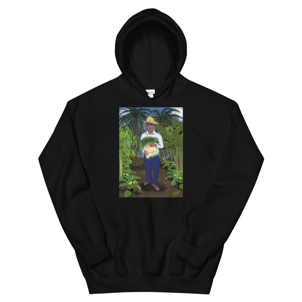Sudadera unisex con capucha El Jibarito