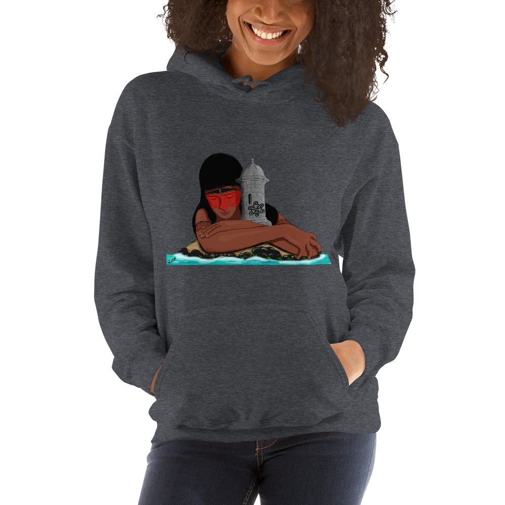 Sudadera unisex con capucha La Taina