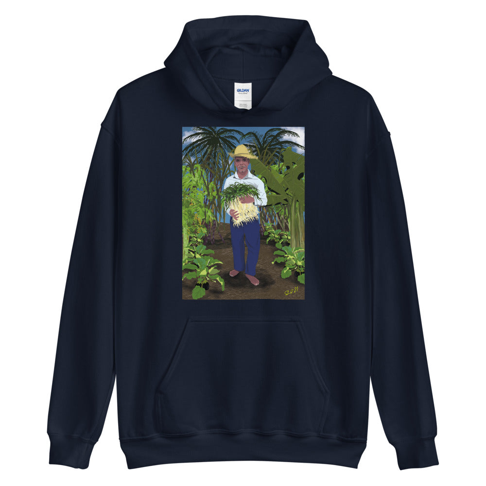 Sudadera unisex con capucha El Jibarito