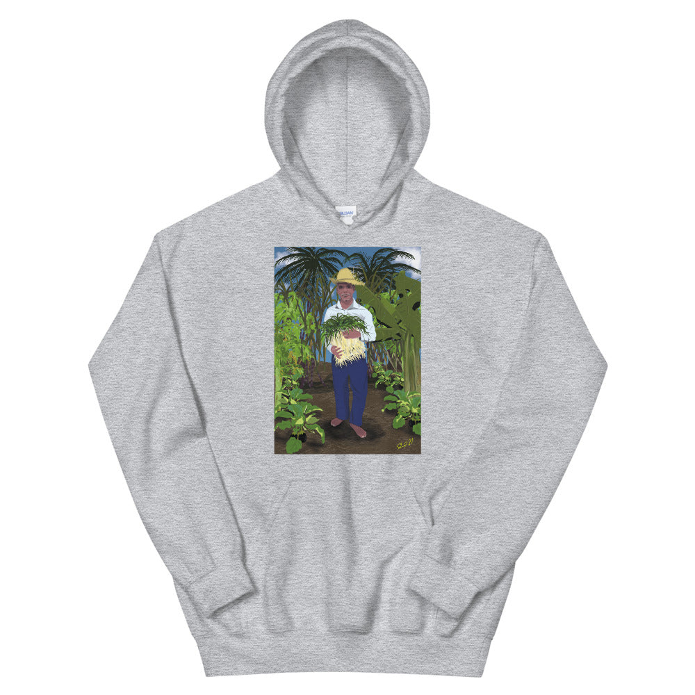 Sudadera unisex con capucha El Jibarito