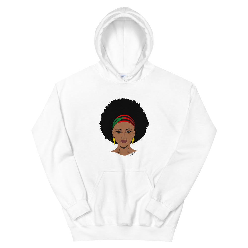 Sudadera con capucha unisex La Afro Latina