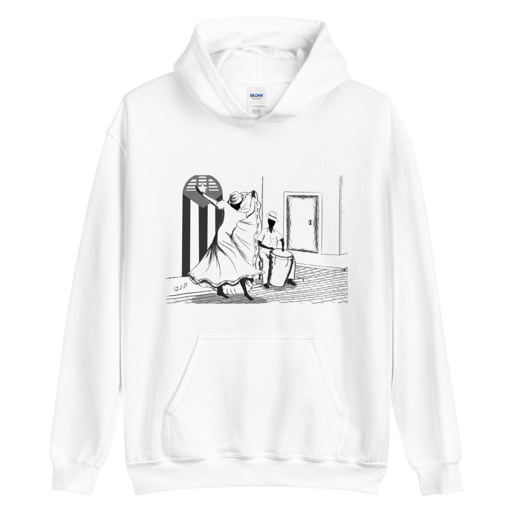 Sudadera unisex con capucha La Bomba